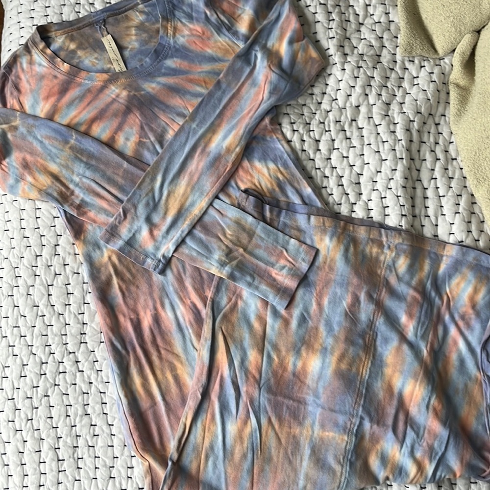 Raquel Allegra fitted t-shirt dress